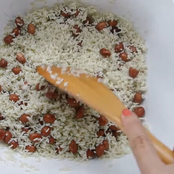 cách nấu xôi đậu phộng